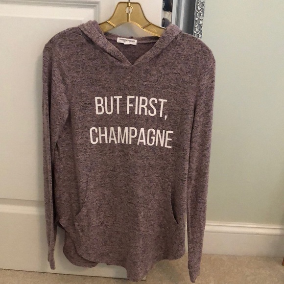 SALE hooded top